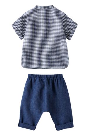Camicia e pantalone in lino IL GUFO | DP414L10124747